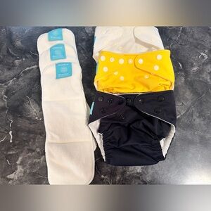 Charlie banana cloth diapers bundle